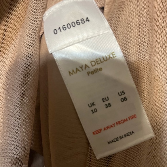 Maya Deluxe Off Shoulder Tulle Dress - Picture 6 of 7